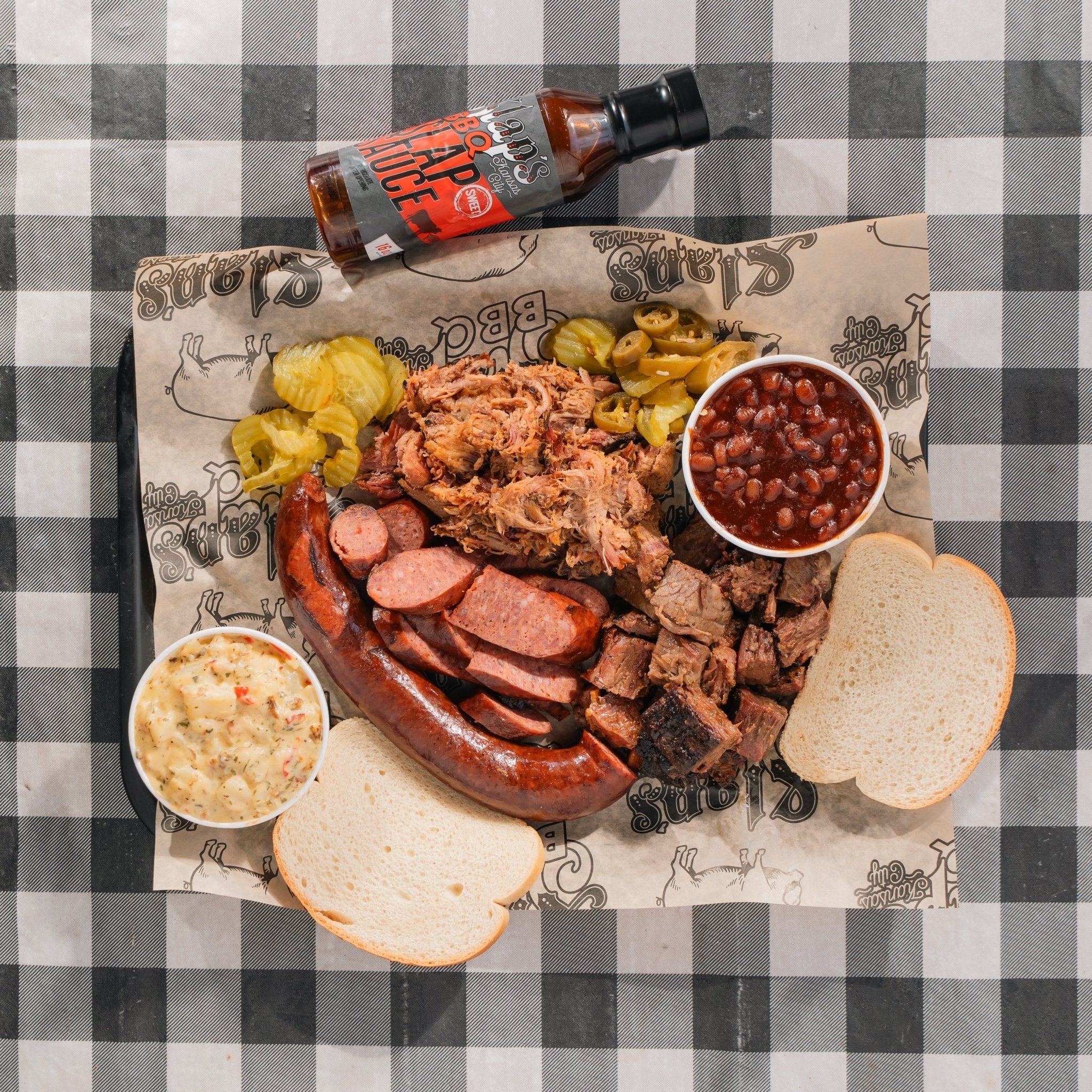 Burnt Ends, Pulled Pork & Sausage - Slap's BBQ