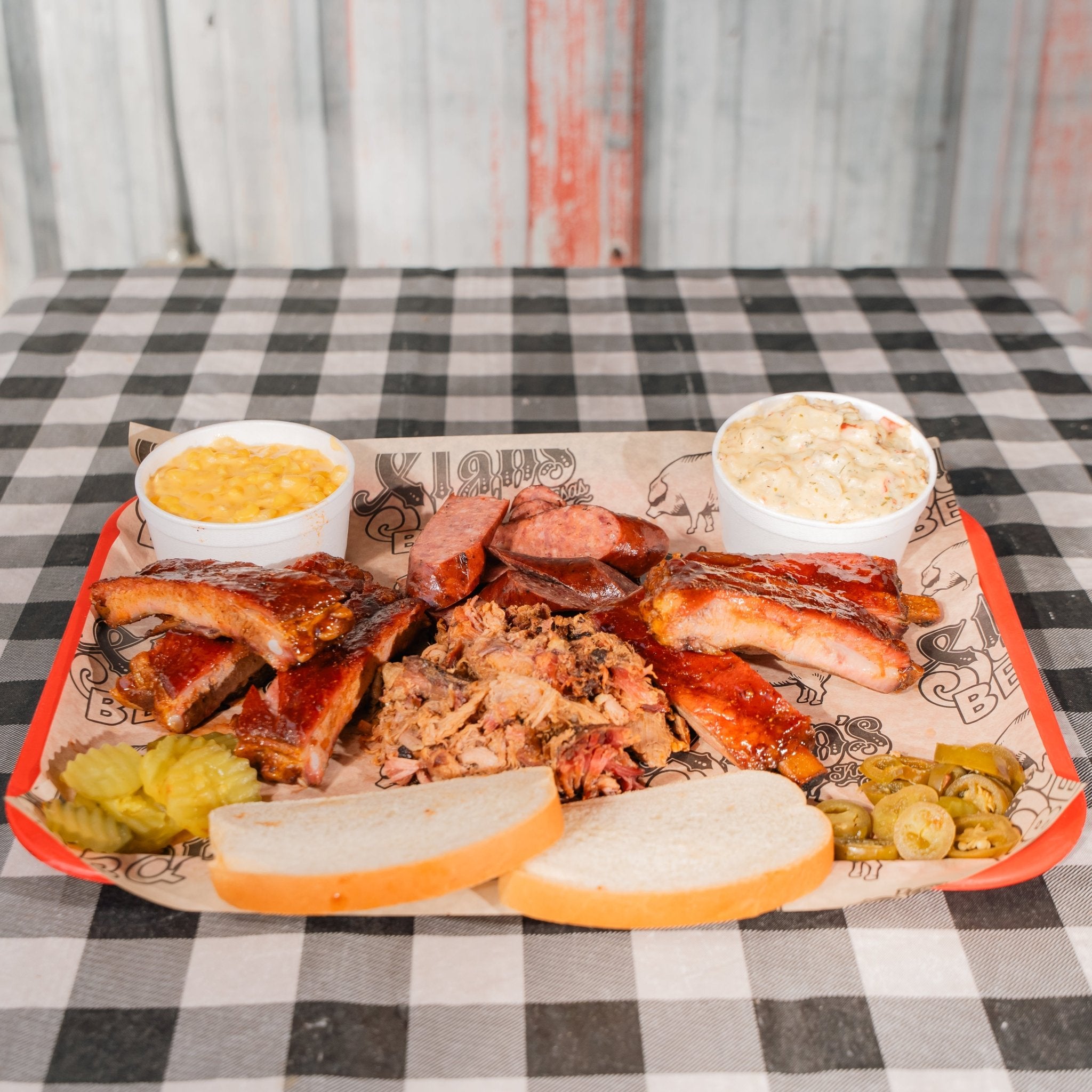 Ribs, Pork & Sausage - Slap's BBQ