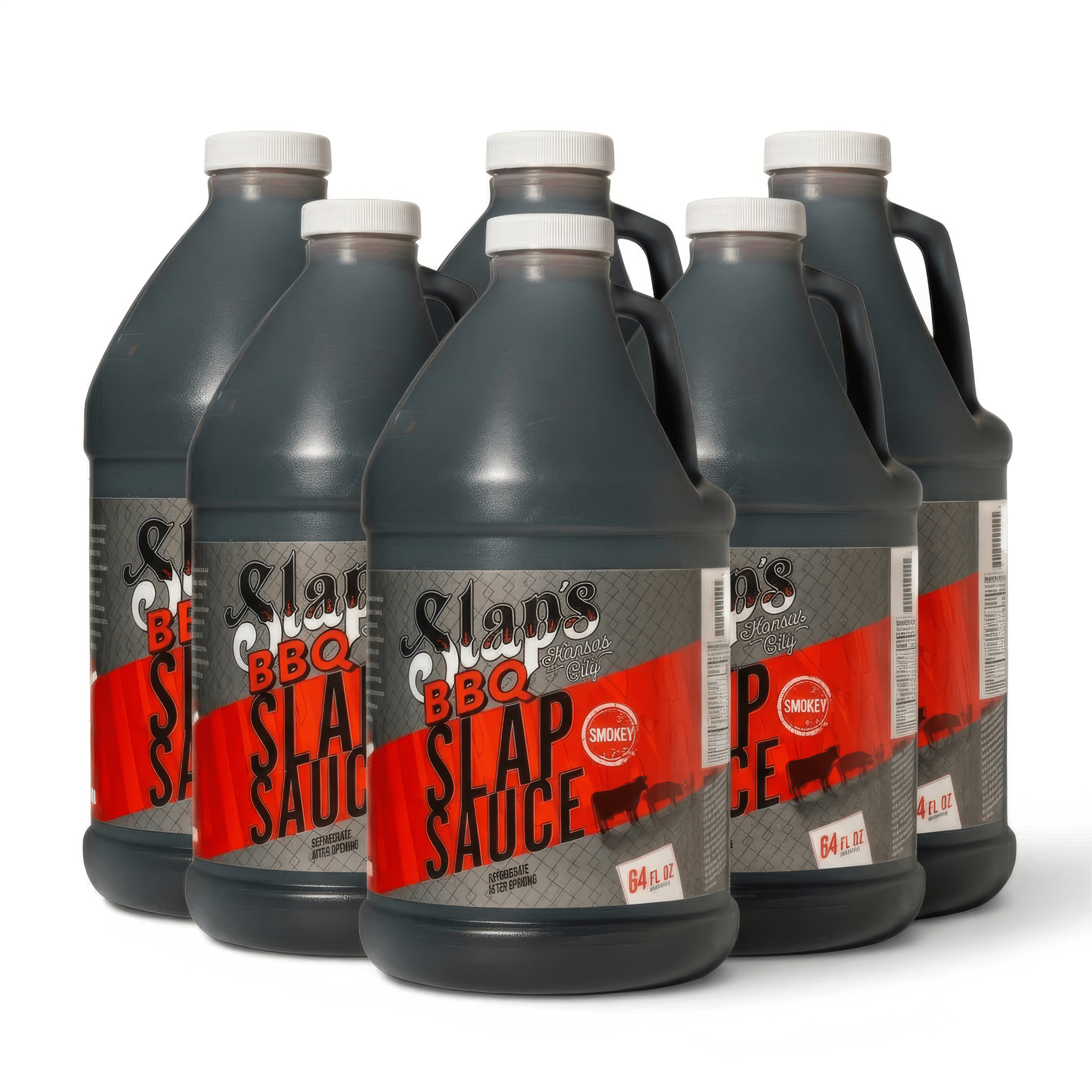 Wholesale Smokey Sauce Case (64 oz) - Slap's BBQ