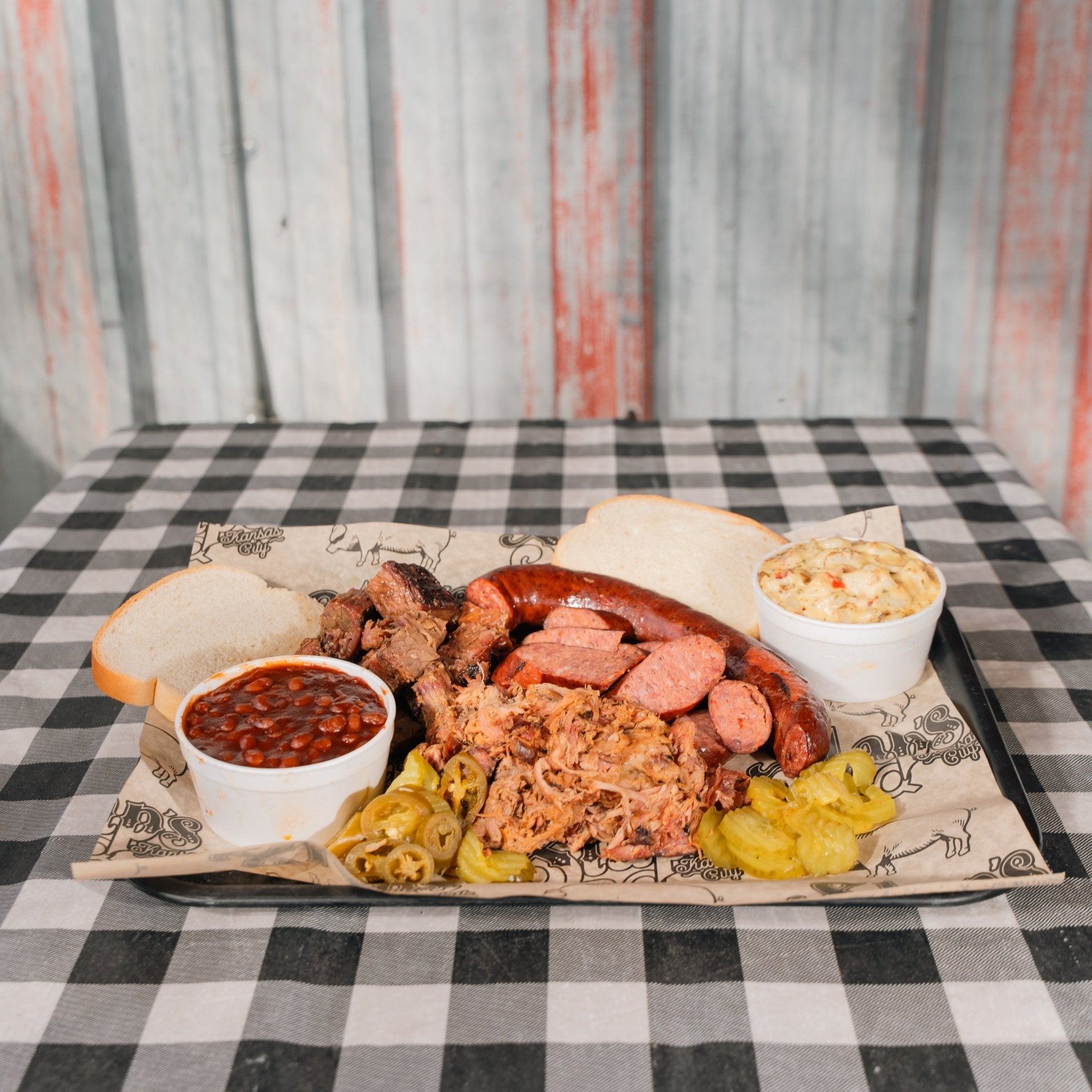 Burnt Ends, Pulled Pork & Sausage - Slap's BBQ