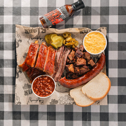 Ribs Plus 3 Meats - Slap's BBQ