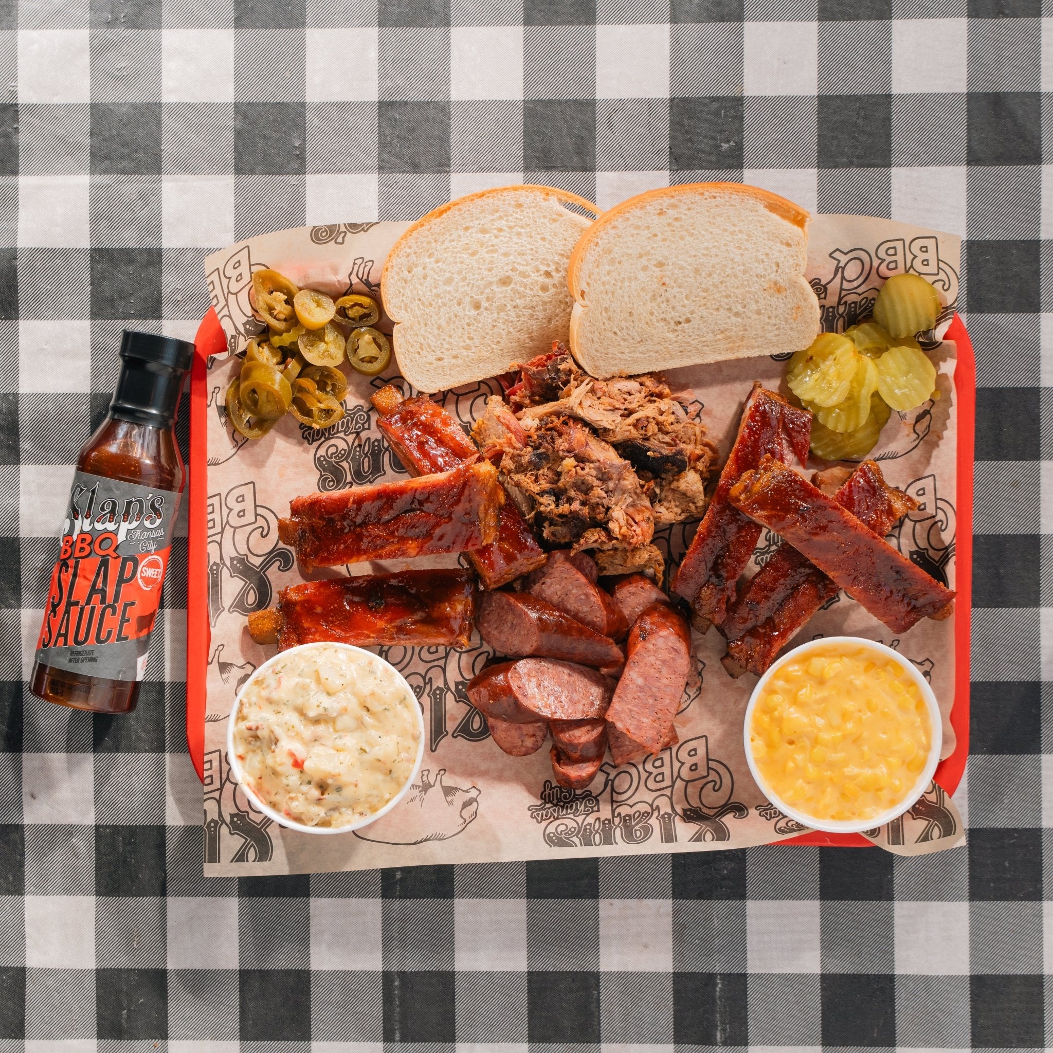 Ribs, Pork & Sausage - Slap's BBQ