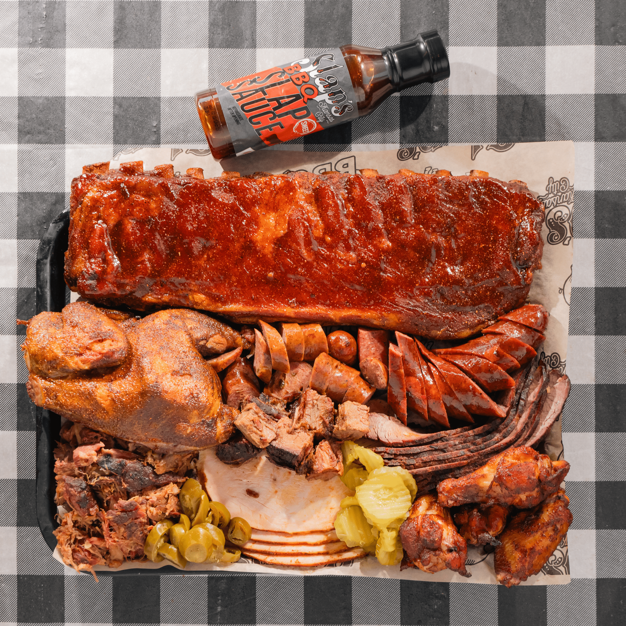 The Sampler - Slap's BBQ