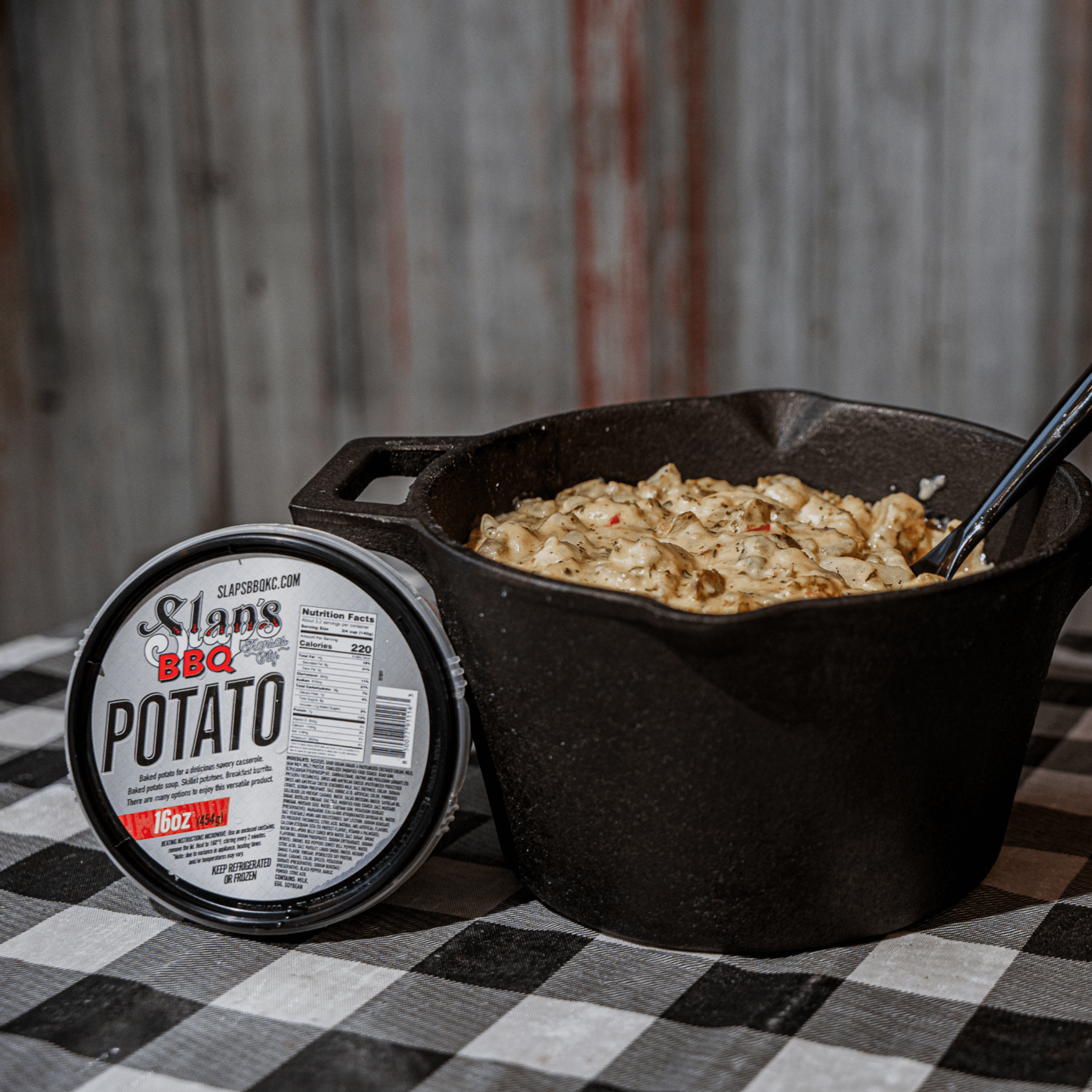 Warm Potato Casserole - Slap's BBQ