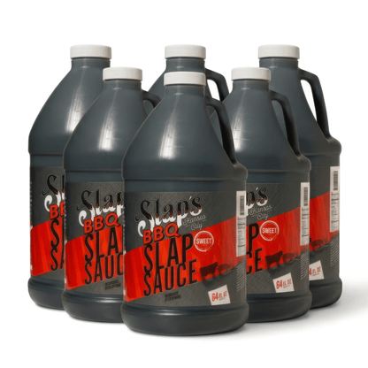 Wholesale Sweet Sauce Case (64 oz) - Slap's BBQ